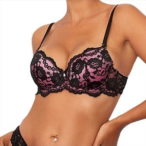 Fredrick's of Hollywood Black Lace Push-up Bra